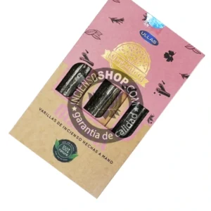 Incienso de Mirra organica de Ullas Agarbatti Masala hecho a mano en caja de 12 uds de 25g