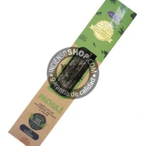 Incienso de Pachuli organico de Ullas Agarbatti Masala hecho a mano unidad de 25g