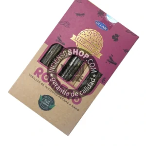 Incienso de Romero organico de Ullas Agarbatti Masala hecho a mano en caja de 12 uds de 25g