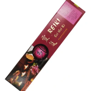 Incienso Goloka primer Chakra Muladhara natural reiki Sei Hei Ki purificación Agarbatti Masala hecho a mano 15g