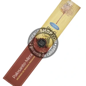 Incienso de Palo Santo con Mirra organica de Ullas Agarbatti Masala hecho a mano unidad de 15g