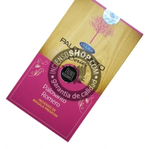 Incienso de Palo Santo con Romero organico de Ullas Agarbatti Masala hecho a mano en caja de 12 uds de 15g