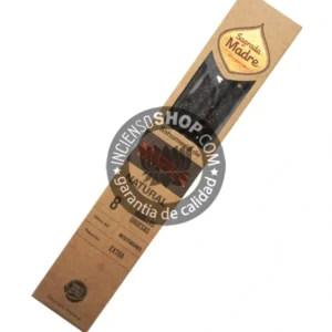 Incienso o sahumerio Mirra de Sagrada Madre organico unidad de 15g