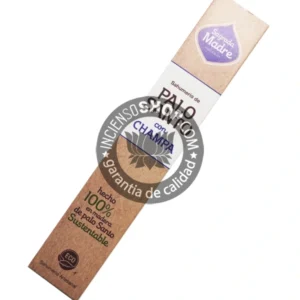 Incienso o sahumerio Palo Santo con Nag Champa de Sagrada Madre unidad de 20g