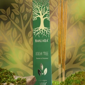 Incienso Bodhi Tree organico Agarbati Masala linea botanical de Banjara hecho a mano unidad de 15g