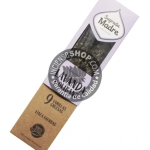 Incienso o sahumerio Lavanda y Olivano de Sagrada Madre organico unidad de 25g