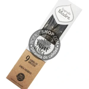 Incienso o sahumerio Salvia Blanca de Sagrada Madre organico unidad de 25g