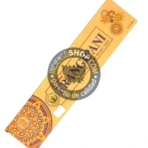 Incienso organico Frangipani de Goloka Agarbatti Masala hecho a mano en Bangalore unidad de 15g