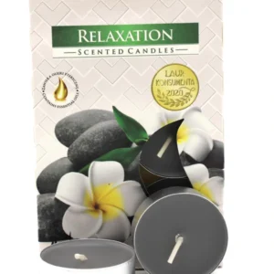 Set de 6 velas de té perfumadas para relajación